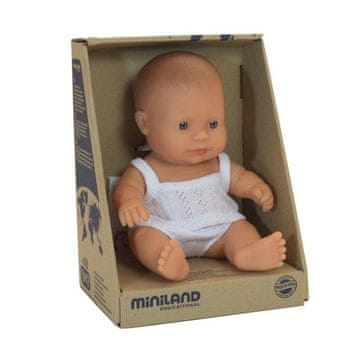 shumee Miniland Baby European Boy Doll - 21 cm
