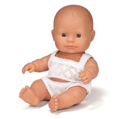 shumee Miniland Baby European Boy Doll - 21 cm