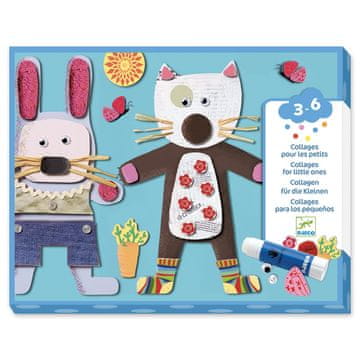 shumee Djeco umetniški set KOLAŽ ZA NAJMLAJŠE