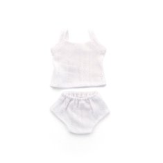 shumee Miniland punčka afriške deklice 32 cm + obleka