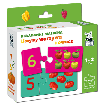 shumee Uganke za malčke - Štetje sadja in zelenjave - Kapitan Nauka