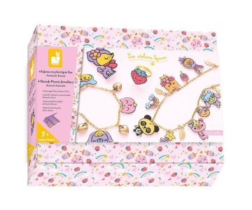 shumee Janod, komplet za izdelavo nakita iz kavajske skrčljive plastike