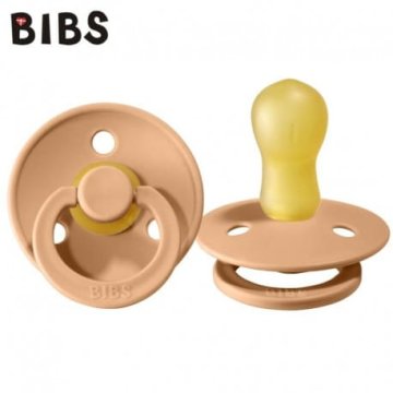 shumee Duda BIBS PEACH L, pomirjujoča, iz gume Hevea