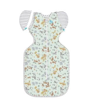 shumee Pletena povoja Love to Dream UP 50/50 - velikost M - safari - 2 KORAK