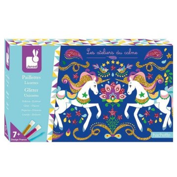 shumee Janod Čarobni bleščeči samorogi - ustvarjalni set