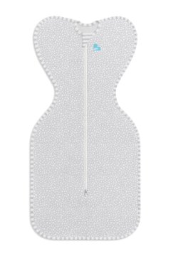 shumee Povijalna plenica Love to Dream - velikost M - sive pikice - 1 KORAK bambus