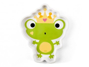 shumee Lulabi - otroški krožnik, žaba 4m+