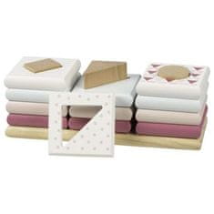 shumee Goki Pastel Shape Sorter Pink