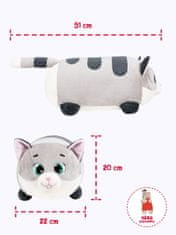 shumee Plišasta igrača Leni mucek, mehka žogica