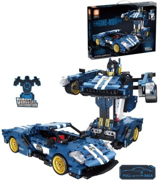 shumee Gradbeni bloki 2v1 Robot/Avto Transformer 609 kosov