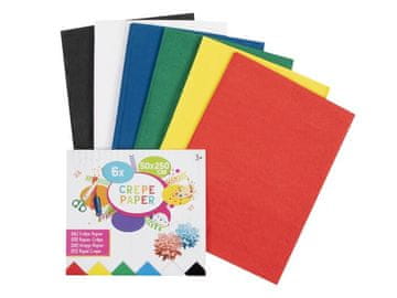 shumee Grafix krep papir - 6 listov