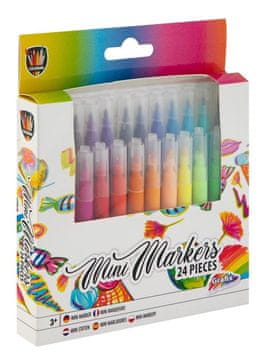 shumee Komplet mini markerjev Grafix, 24 kosov