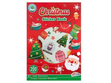 shumee Grafix božična knjiga nalepk