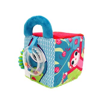 shumee LUDI Mehka senzorična kocka Igrača za dojenčke