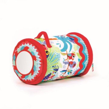 shumee LUDI VALJČEK z ZVOČNIM UČINKOM, OGLEDALOM in ROČAJEM