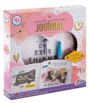shumee Grafix USTVARI SVOJ DNEVNIK Ustvarjalni komplet