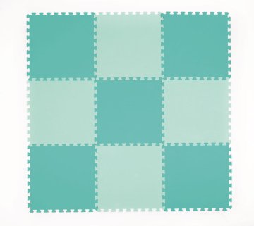 shumee LUDI XXL dvobarvna talna preproga 145x145 cm