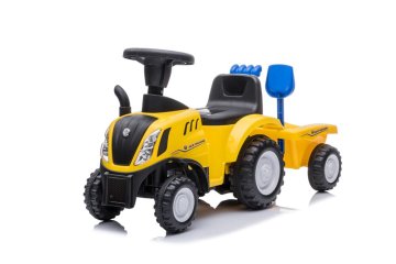 shumee Traktor s sedežem New Holland rumene barve