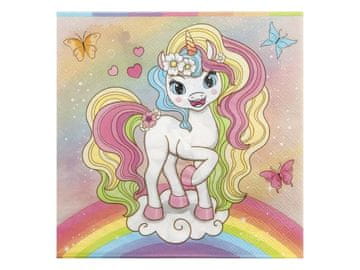 shumee Serviete s samorogi - 33x33 cm, 12 kosov - Grafix