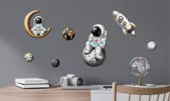 shumee Stenske nalepke za dekoracijo Astronavt Collection