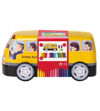 shumee FABER-CASTELL PRIKLJUČNI ZAKLOPCI ZA ŠOLSKI AVTOBUS, 33 BARV