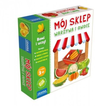 shumee Babica MOJA TRGOVINA - ZELENJAVA IN SADJE Izobraževalna igra