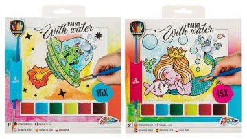 shumee Komplet pobarvank z motivom vode - 15 listov GRAFIX