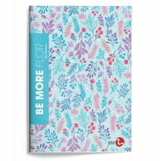 shumee ZVEZEK BE MORE A4 FLOR LINE 96 STRANI 100 G. 2589