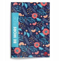 shumee ZVEZEK BE MORE A4 FLOR LINE 96 STRANI 100 G. 2589