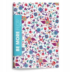 shumee ZVEZEK BE MORE A4 FLOR LINE 96 STRANI 100 G. 2589