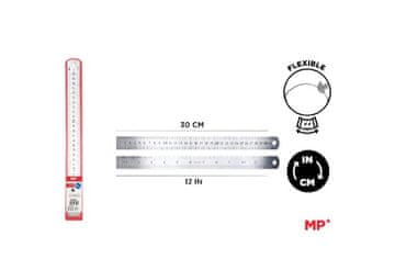 shumee RAVNILO IZ NERJAVEČEGA JEKLA 30 CM 4560