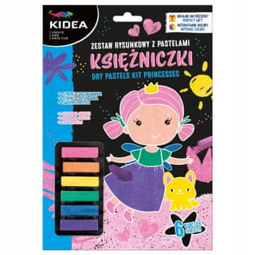 shumee PASTELNI RISALNI SET - PRINCESKA KIDEA 4512