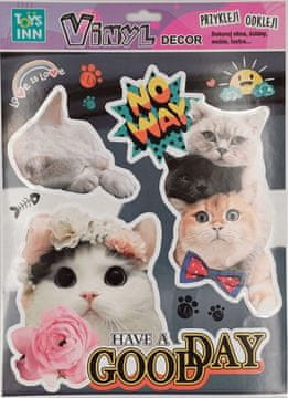 shumee Vinilne nalepke živali - mačke št. 8608