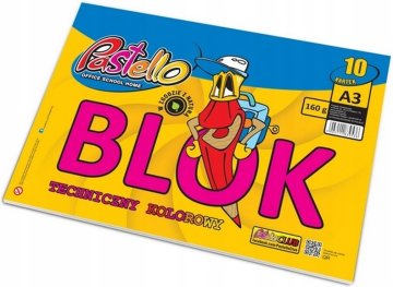 shumee TEHNIČNI BLOK A3 BARVNI 160G 10K