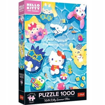 Trefl UGANKA 1000 PREMIUM HELLO KITTY POLETNA SPROSTITEV 12067