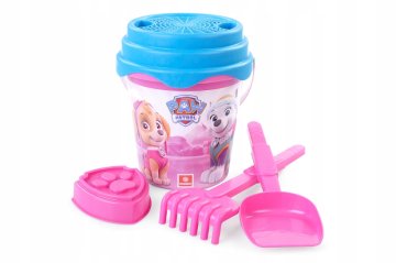 shumee TAČKE NA PATRULJI ROZA KOMPLET PESKOV 6 KOSOV 5756