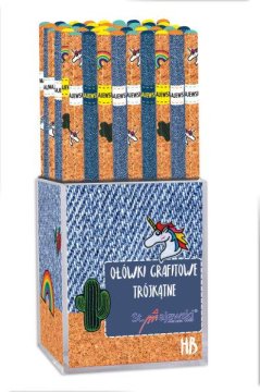 shumee TRIKOTNI SVINČNIK HB (72) KAVBOJKE 3565