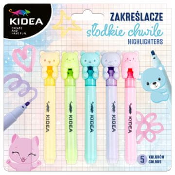 Derform Sweet Moments osvetljevalci 5 barv Kidea 5984
