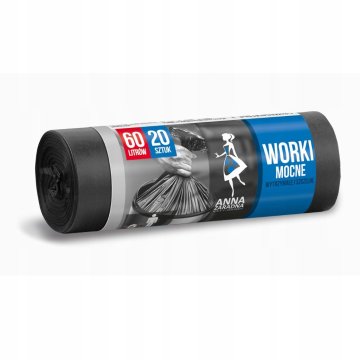 shumee MOČNE VREČE ZA SMETI 60L 20 KOSOV 2214