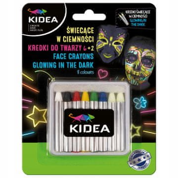 shumee SVINČNIKI ZA OBRAZ 8 KOSOV - 2 SVETLEČA V TEMI 9339