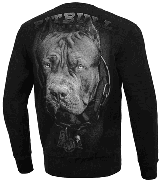 shumee Pulover Pit Bull Born In 1989 z okroglim izrezom brez kapuce M