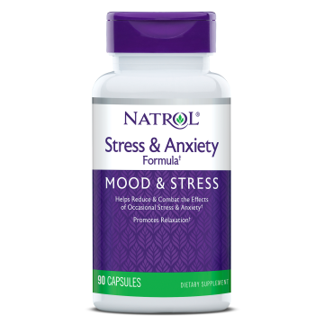 shumee Natrol formula za stres in tesnobo 90 kapsul