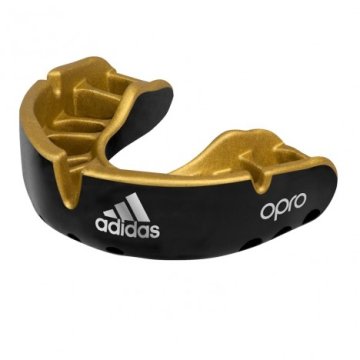 shumee Ščitnik za zobe OPRO Gen4 Gold-Edition črne barve
