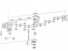 shumee NOSILEC ZA NAMIZNI MONITOR MACLEAN MC-691
