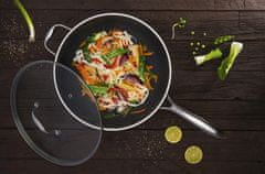 shumee Kohersen črna kockasta vok posoda 32 cm