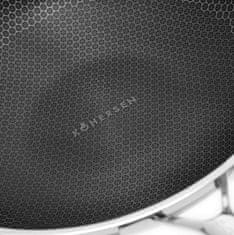 shumee Kohersen črna kockasta vok posoda 32 cm