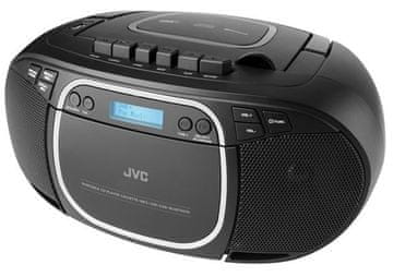 shumee JVC RC-E561B-DAB radio boombox črne barve