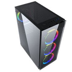 shumee GEMBIRD FORNAX 1500RGB MIDI-TOWER OHISJE, USB 3.0