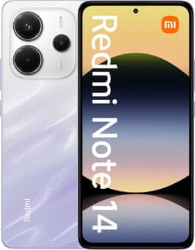 shumee Pametni telefon Xiaomi Redmi Note 14 8/256GB v barvi megleno vijolične