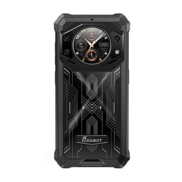 shumee Pametni telefon Fossibot F101 Pro - robusten telefon črne barve